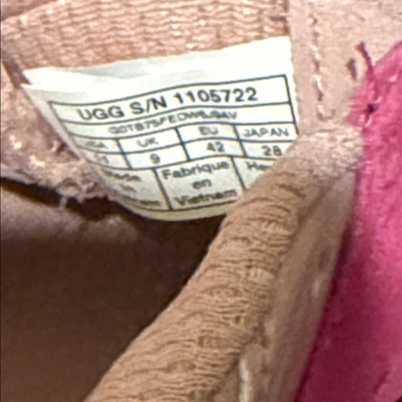 UGG Women’s Pop Punk Pink Platform Sneaker SZ 11 - Picture 6 of 14